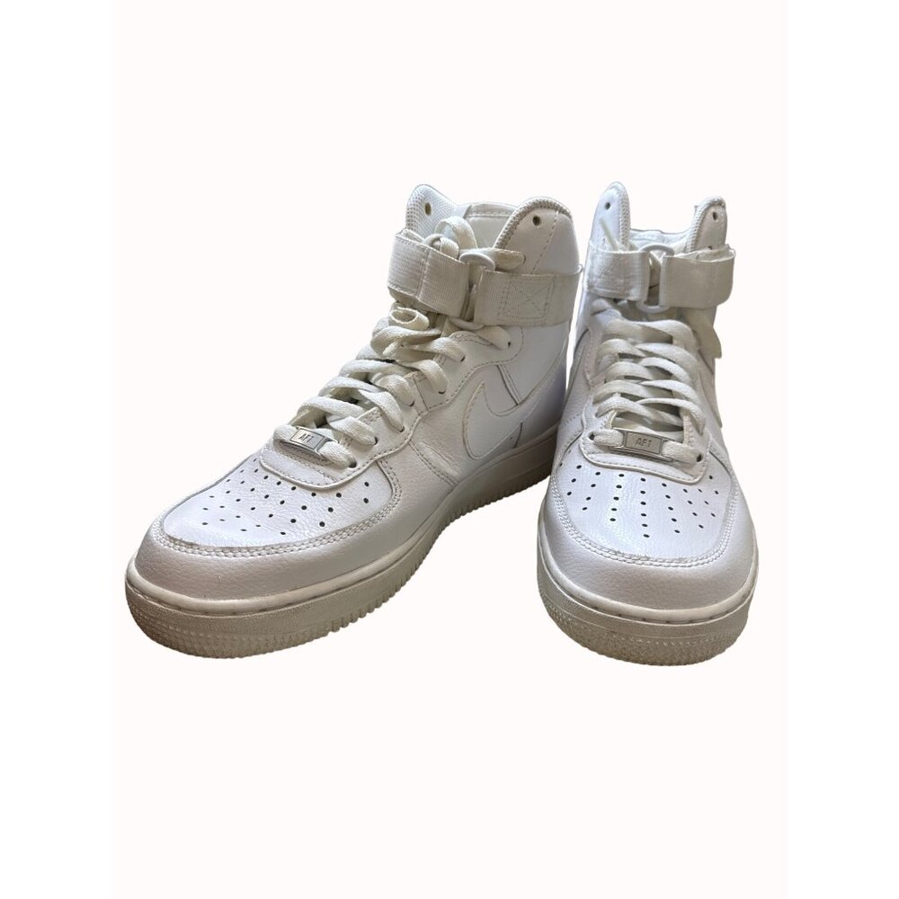 Nike Air Force 1 men’s white high top sneaker shoes size 8 SKU 4418 - Picture 10 of 10